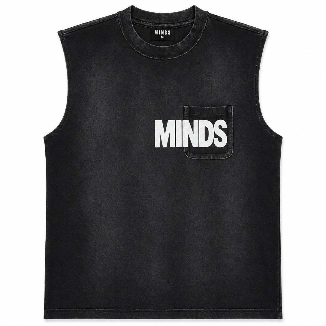 Minds "Studio Pocket" Waffle Tank