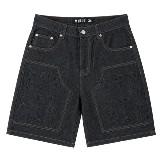 Minds "Embossed" Jorts