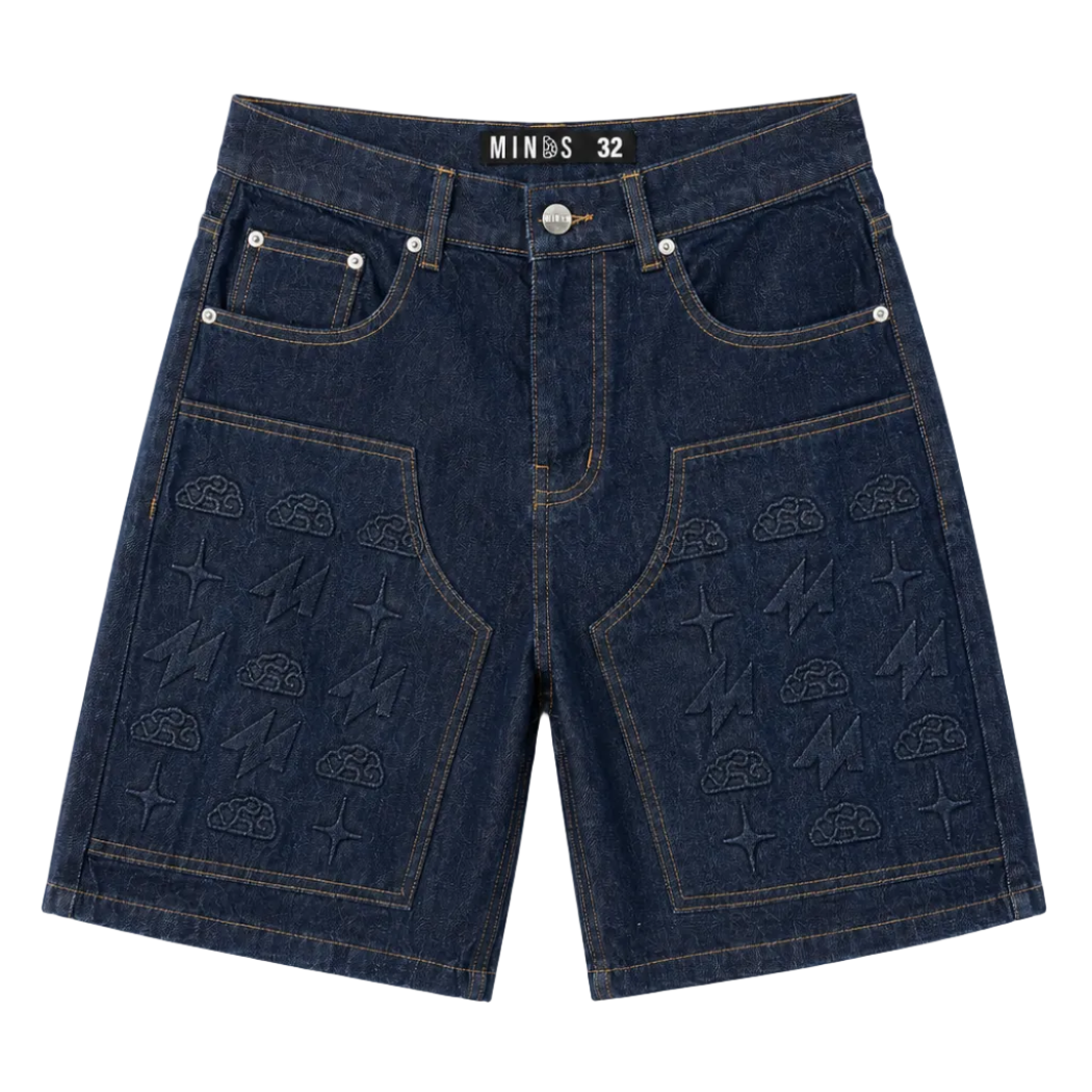 Minds "Embossed" Jorts