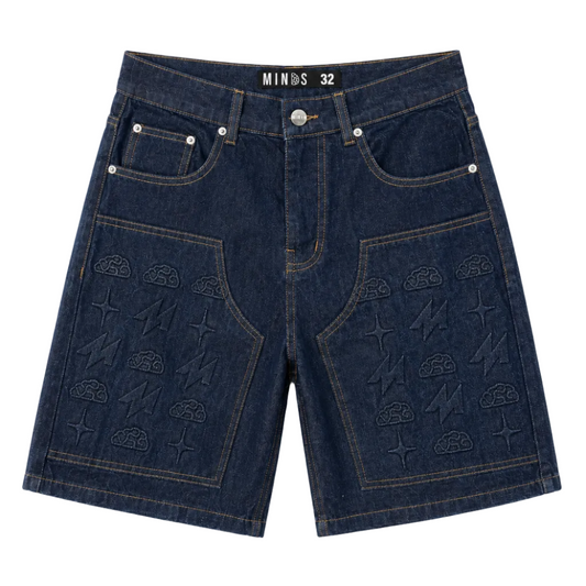 Minds "Embossed" Jorts
