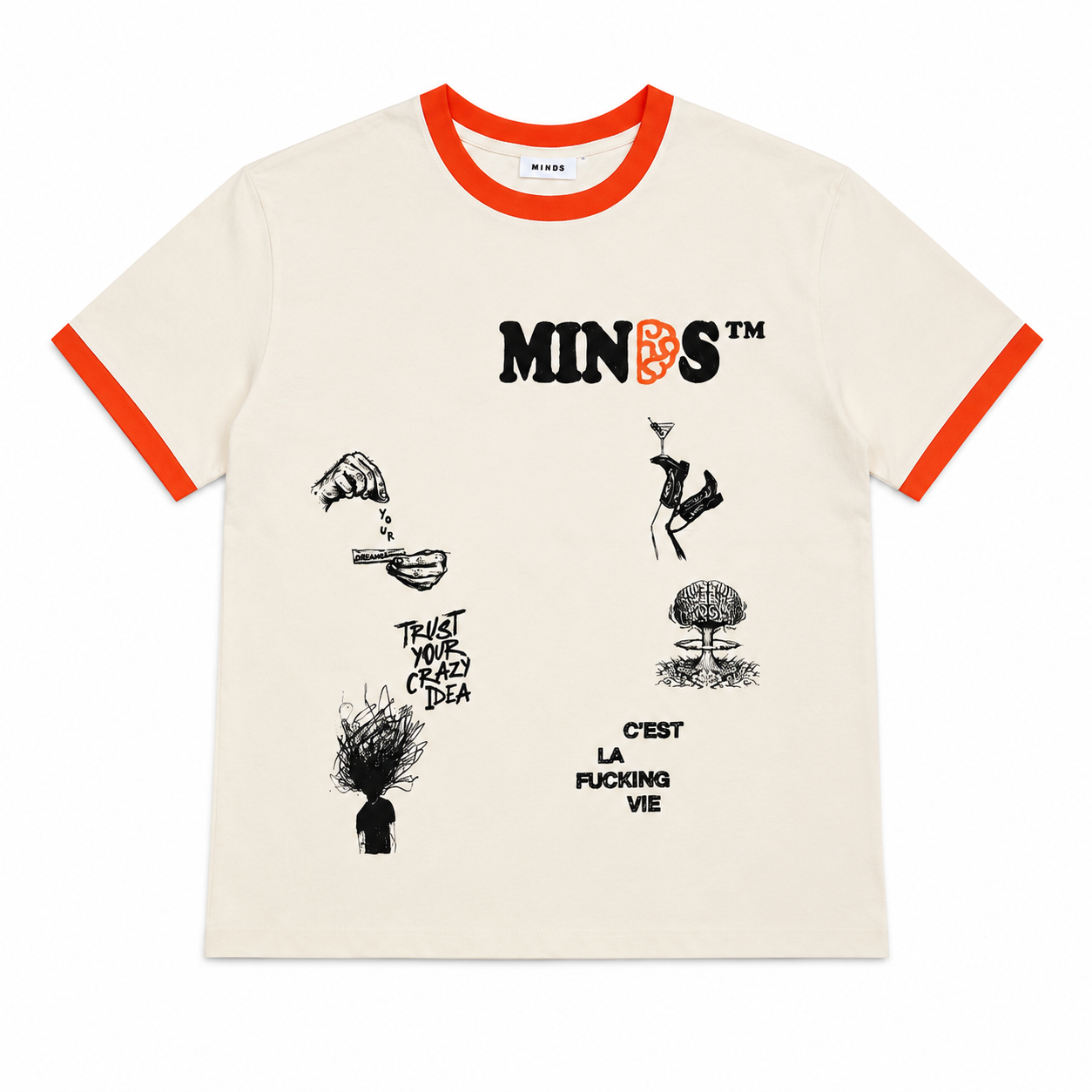 Minds " La FKn Vie" Tee