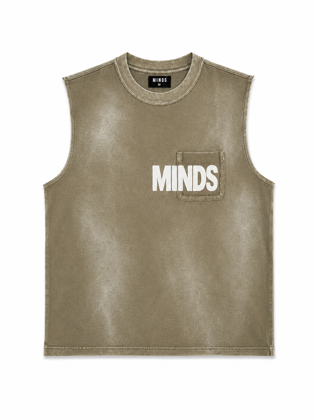Minds "Studio Pocket" Waffle Tank