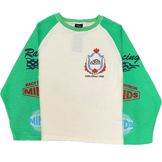 Minds "Vintage Rally" Waffle Long Sleeve