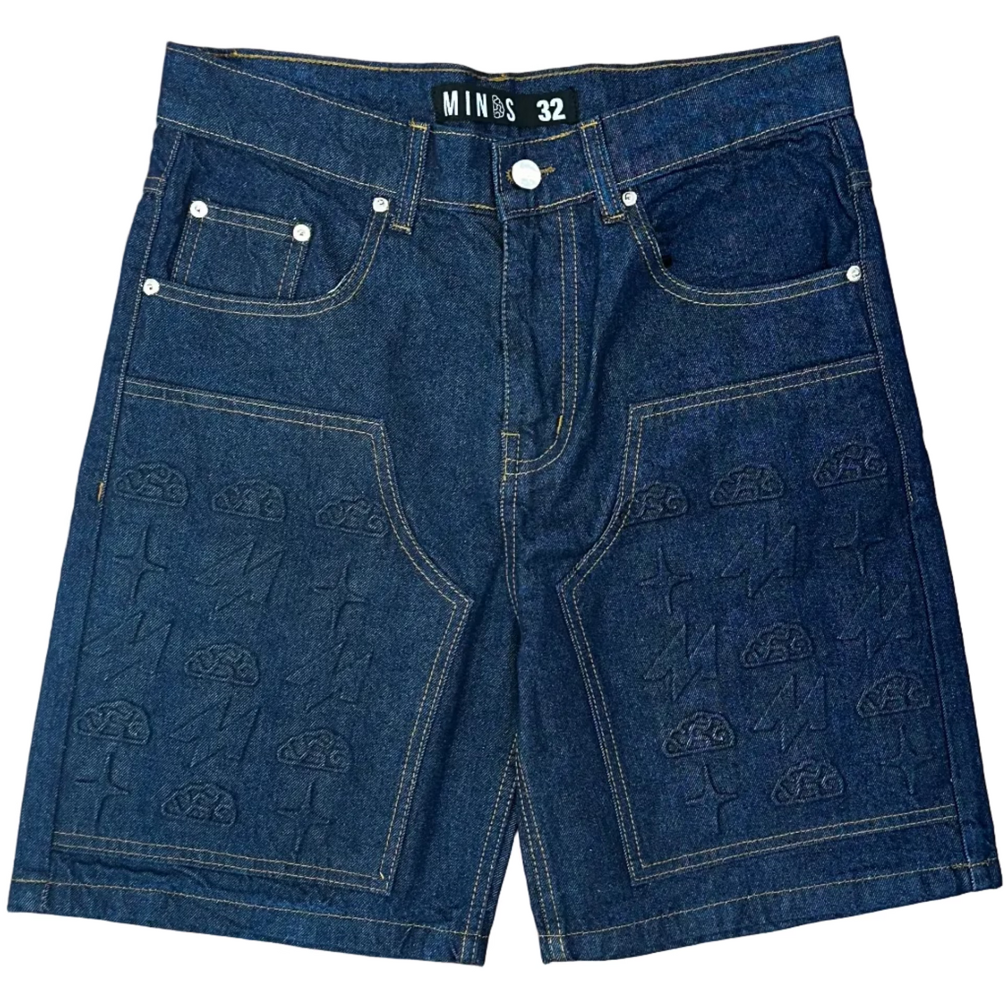 Minds "Embossed" Jorts
