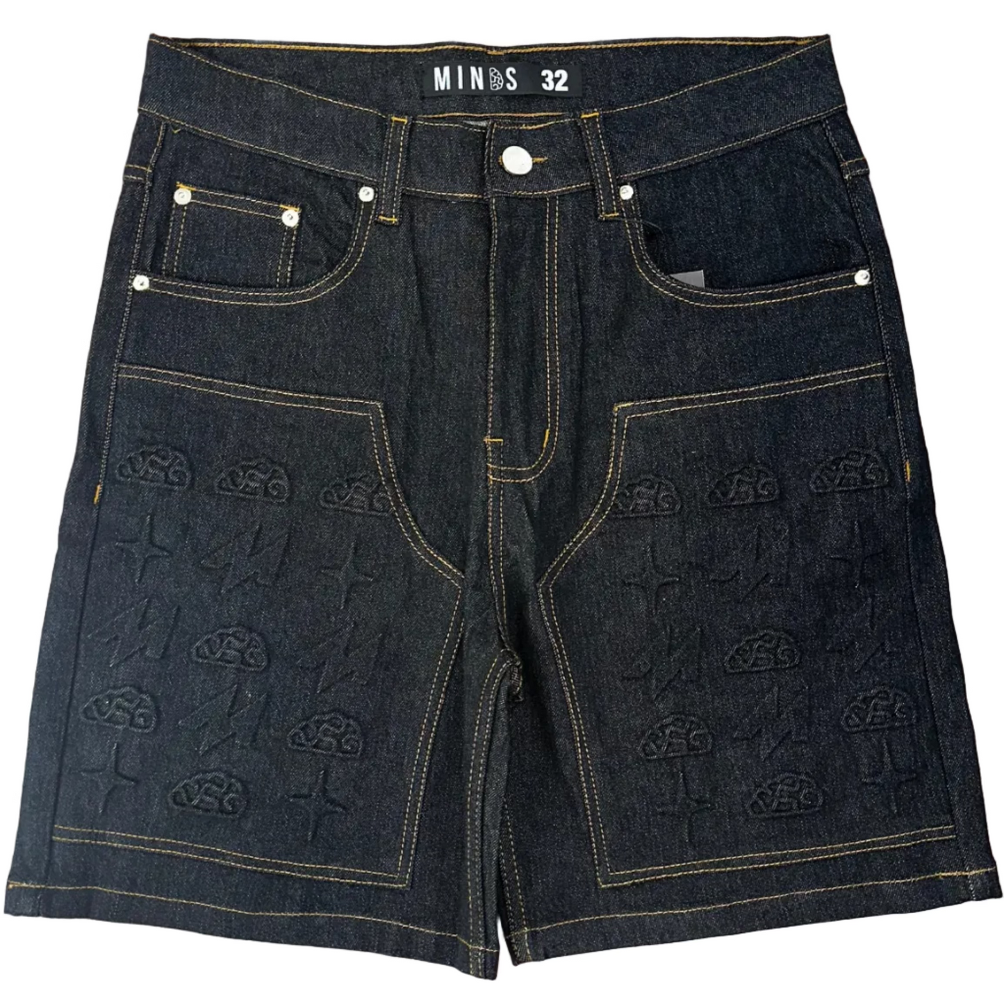 Minds "Embossed" Jorts
